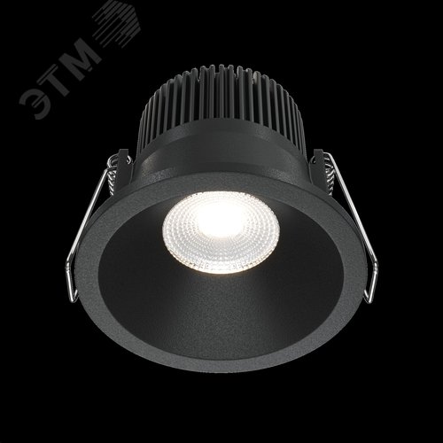 Светильник встраиваемый Zoom DL034-01-06W4K-B Черный - фото 3