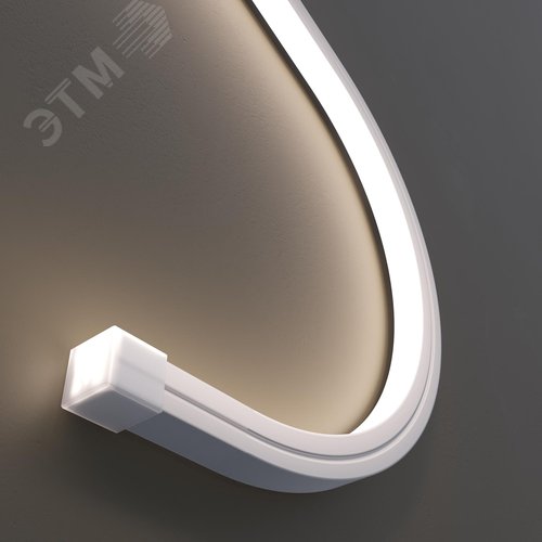 Неон гибкий 12x12 24В 12Вт/м 4000K IP67 5м 432023 - фото 4