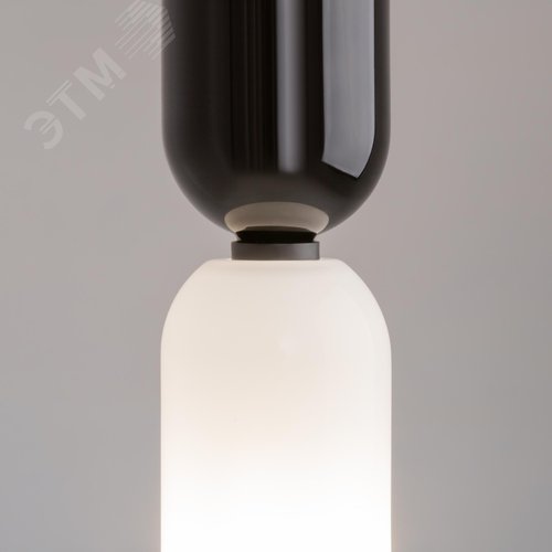 Светильник подвесной Memory E14х1х40W Черный - фото 3