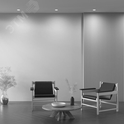 Светильник встраиваемый Dot Черный - фото 4