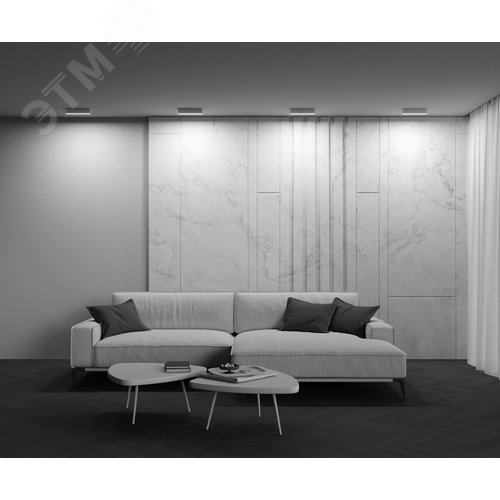 Светильник потолочный Basis LED 20W Белый - фото 5