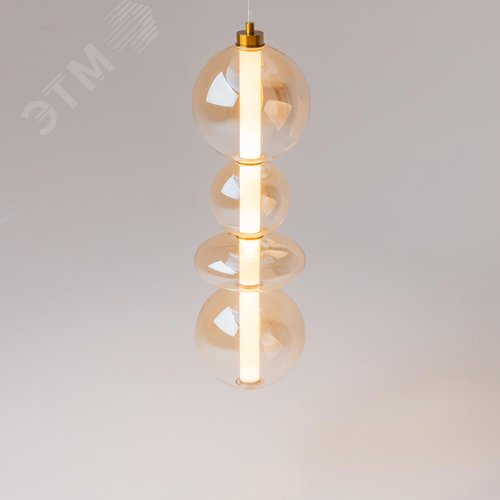 Светильник подвесной Futuro LED 36W Латунь - фото 6