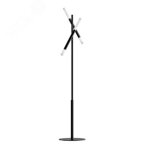 Светильник напольный (торшер) Vigo G9х4х25W Черный - фото 5