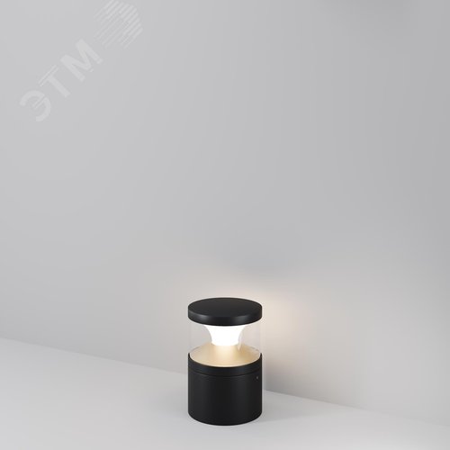 Светильник ландшафтный Outdoor Pyro IP 65 LED 21W 3000 K Черный - фото 4