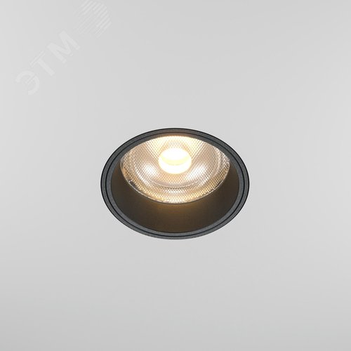 Светильник встраиваемый FOCUS LED DL125-L12-3K-TRS-B Черный - фото 2