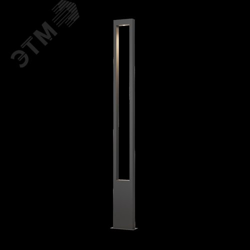Светильник садово-парковый Outdoor Bonn IP 65 LED 25W 3000 K Графит - фото 5