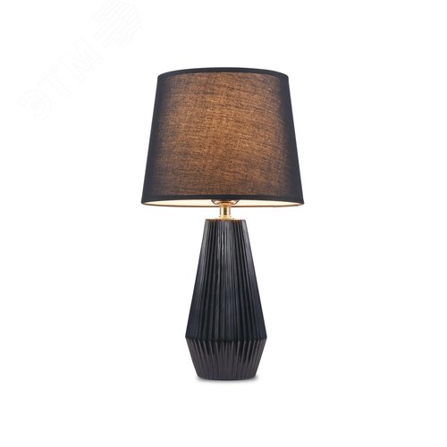 Светильник настольный Calvin Table E27х1х60W Черный - фото 4