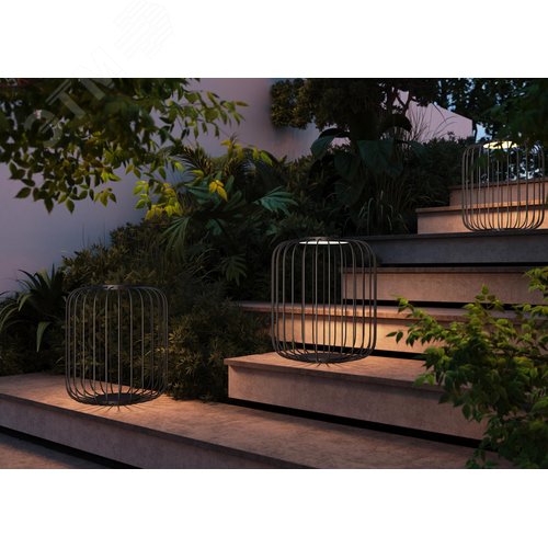 Светильник ландшафтный Outdoor Wisp IP 54 LED 18W 3000 K Графит - фото 3
