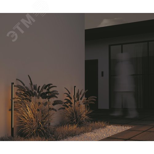 Светильник ландшафтный Outdoor Pole IP 65 LED 12W 3000 K Графит - фото 7