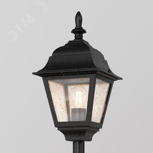 Светильник ландшафтный Outdoor Abbey Road IP 44 E27х1х60W Черный - фото 3