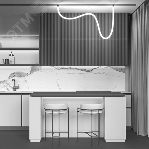 Светильник трековый подвесной Tau Exility 3000K 50Вт 360 град - фото 6