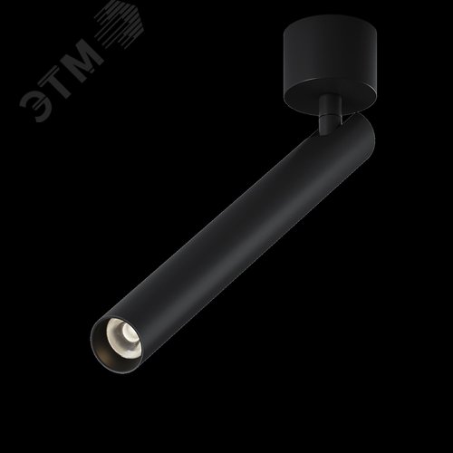 Светильник потолочный Focus T LED 6W Черный - фото 2