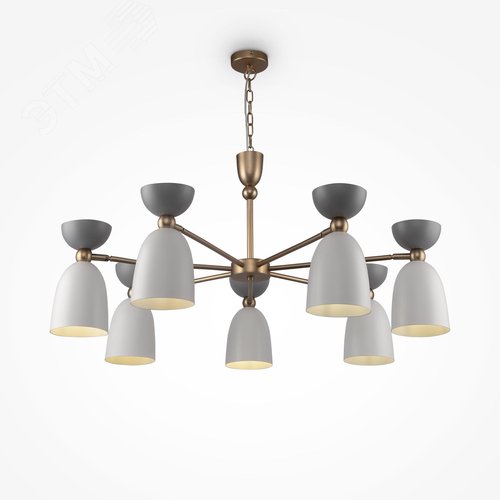 Изображение товара Светильник настольный Alloro E27х1х60W Латунь (шт)