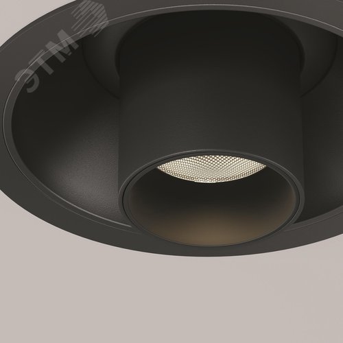 Светильник встраиваемый Focus T Черный - фото 3