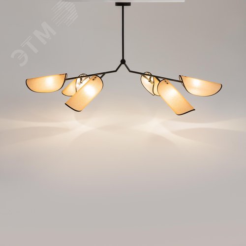 Светильник подвесной Organic G9х6х12W Черный - фото 6