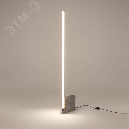 Светильник напольный (торшер) Solid LED 24W Серый - фото 7