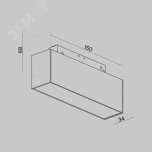 Светильник трековый Basis S35 4000K 7Вт - фото 3