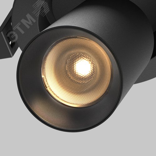 Светильник встраиваемый FOCUS LED C071CL-7W2.7K-B Черный - фото 2