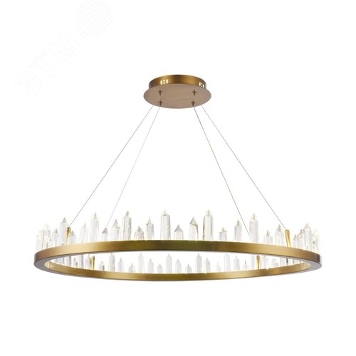 Светильник подвесной Gletscher LED 63W Латунь - фото 1
