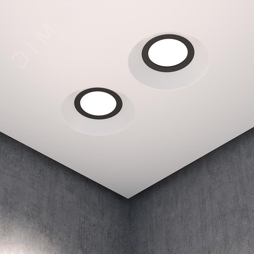 Светильник встраиваемый в наятяжной потолок ПВХ Интро 2.0/Intro 2.0, 1*GU10, 9 Вт - фото 7