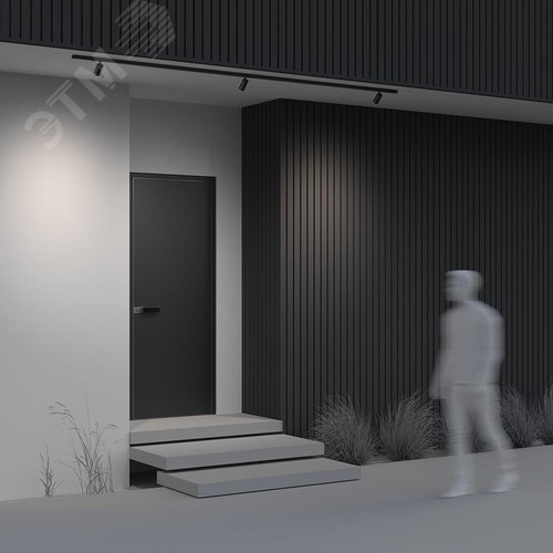 Светильник уличный трековый Фокус / Focus Led Exility IP 4000К 8Вт 36 град черный - фото 6