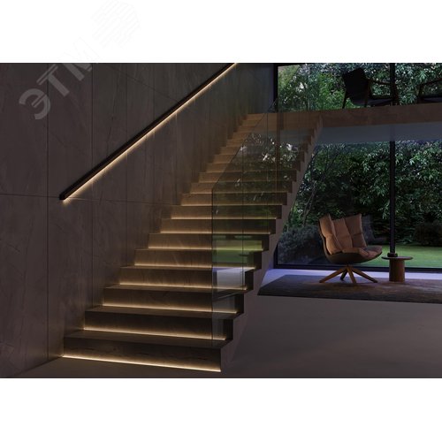 Комплект заглушек (для профиля ALM-2626-S-2M) 2 шт., серый - фото 8