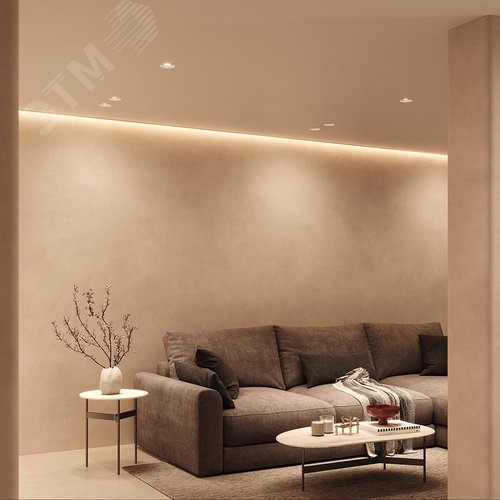 Светильник встраиваемый в наятяжной потолок ПВХ Интро 2.0/Intro 2.0, 1*GU10, 9 Вт - фото 2