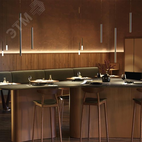 Светильник подвесной Pro Shade LED 6W Черный - фото 2