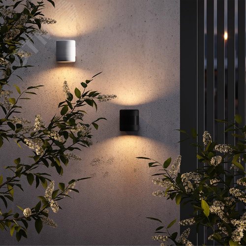 Светильник настенный (бра) Outdoor Orbit IP 54 LED 6W 3000 K Белый - фото 2