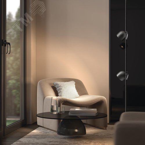 Светильник подвесной Cup Parity 3000K 12Вт 36 град черный - фото 2