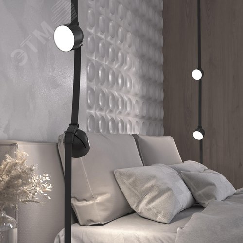 Светильник подвесной Cup Parity 4000K 12Вт 120 град черный - фото 2