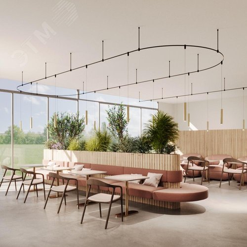 Светильник трековый подвесной Skim 3000К 5Вт 36 град - фото 2