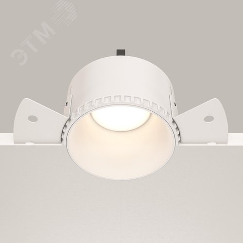 Светильник встраиваемый Share под лампу GU10 1x10Вт белый - фото 2