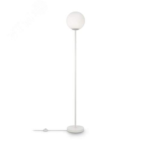 Светильник напольный (торшер) Ring E27х1х60W Белый - фото 1