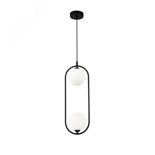 Изображение товара Светильник подвесной Ring G9х2х25W Черный (шт)