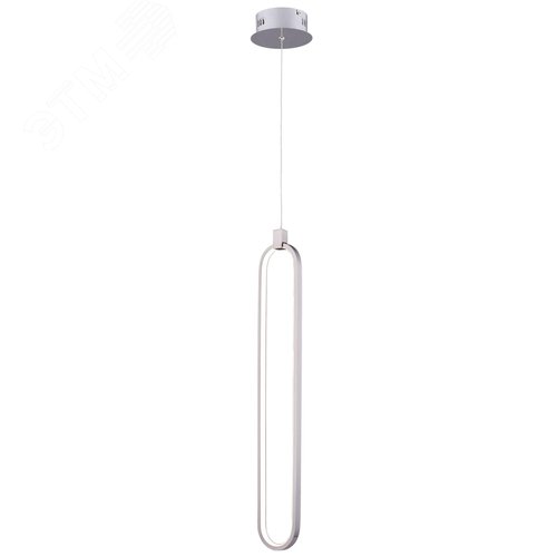 Светильник подвесной Chain LED 17W Никель - фото 1