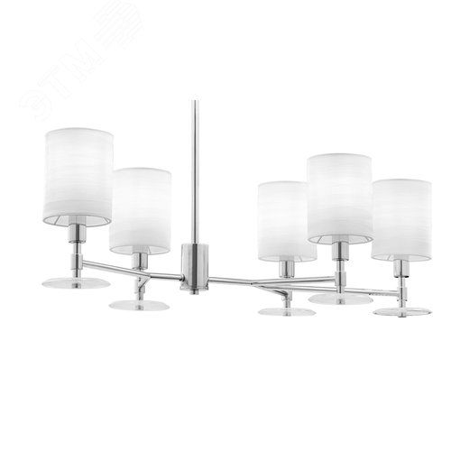 Светильник подвесной Martina E14х5х40W Хром - фото 2