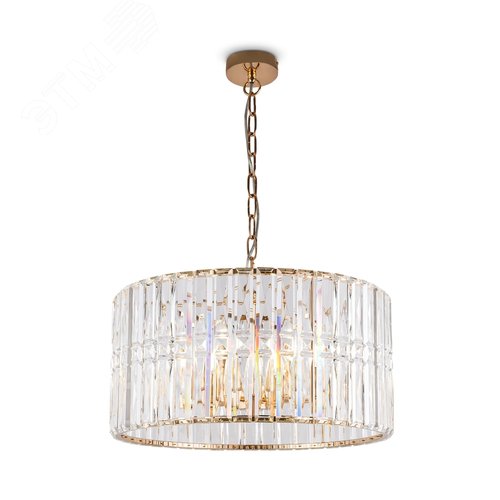 Светильник подвесной Facet E14х6х60W Золото - фото 1