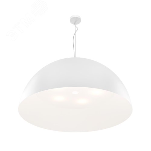 Светильник подвесной Dome E27х5х60W Белый - фото 1