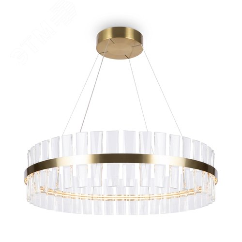 Светильник подвесной Mirage LED 60W Латунь - фото 1