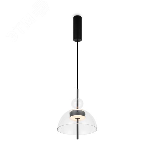 Светильник подвесной Bangkok LED 12W Черный - фото 1