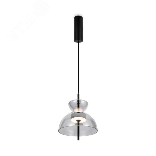 Светильник подвесной Bangkok LED 12W Черный - фото 1