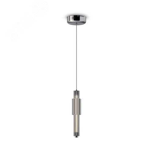 Светильник подвесной Verticale LED 8W Хром - фото 1