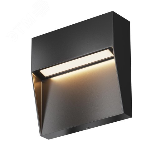 Подсветка для лестниц Outdoor Mane IP 54 LED 3W 3000 K Черный - фото 1