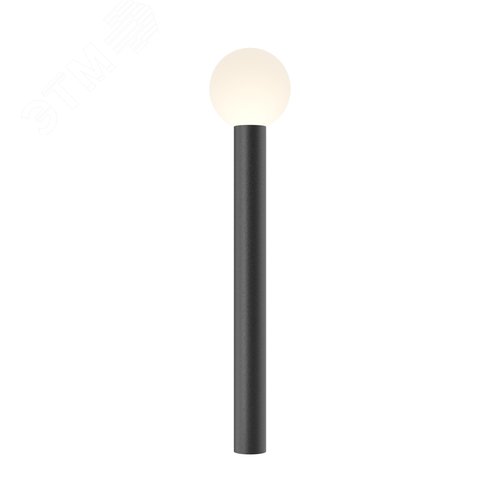 Светильник ландшафтный Outdoor Bold IP 54 E27х1х60W Черный - фото 1