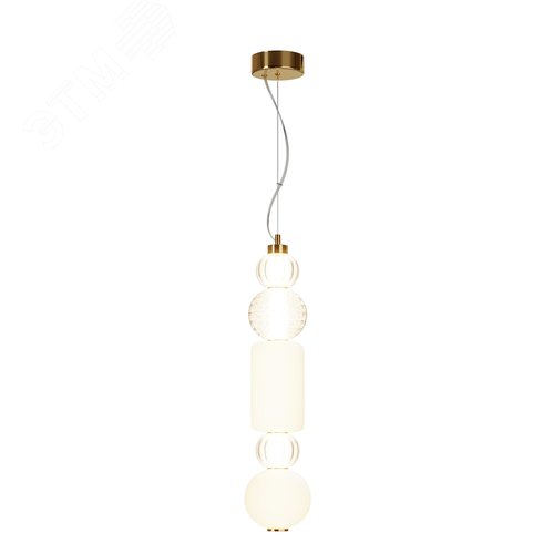 Светильник подвесной Collar LED 35W Золото - фото 1