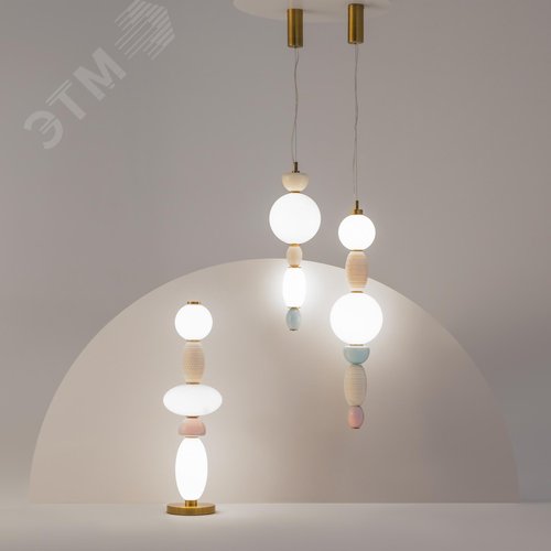 Светильник подвесной Adore LED 24W Латунь - фото 2