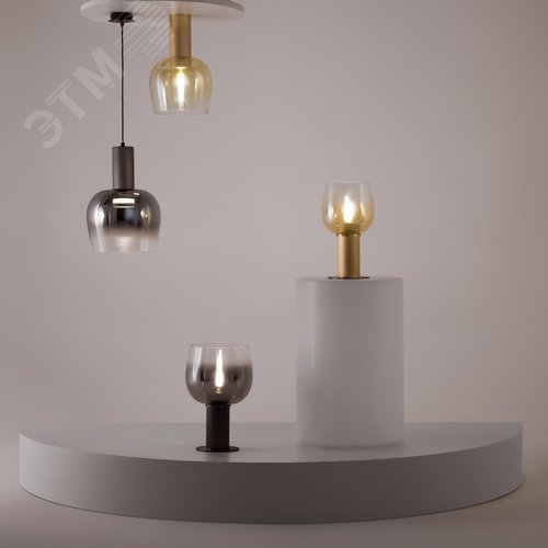 Светильник потолочный Smart Casual E27х1 Золото - фото 2