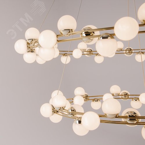 Светильник подвесной Tessara LED 116W Золото - фото 2