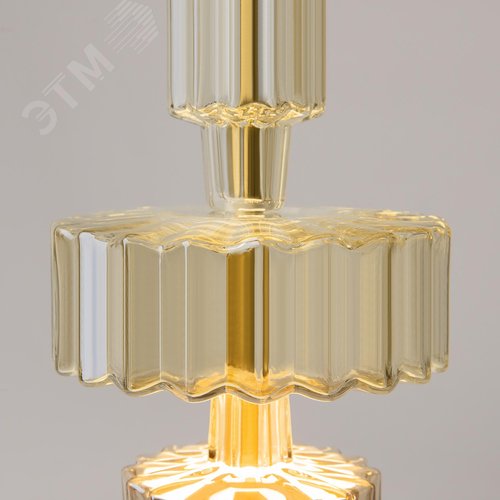 Светильник подвесной Level LED 12W Латунь - фото 2